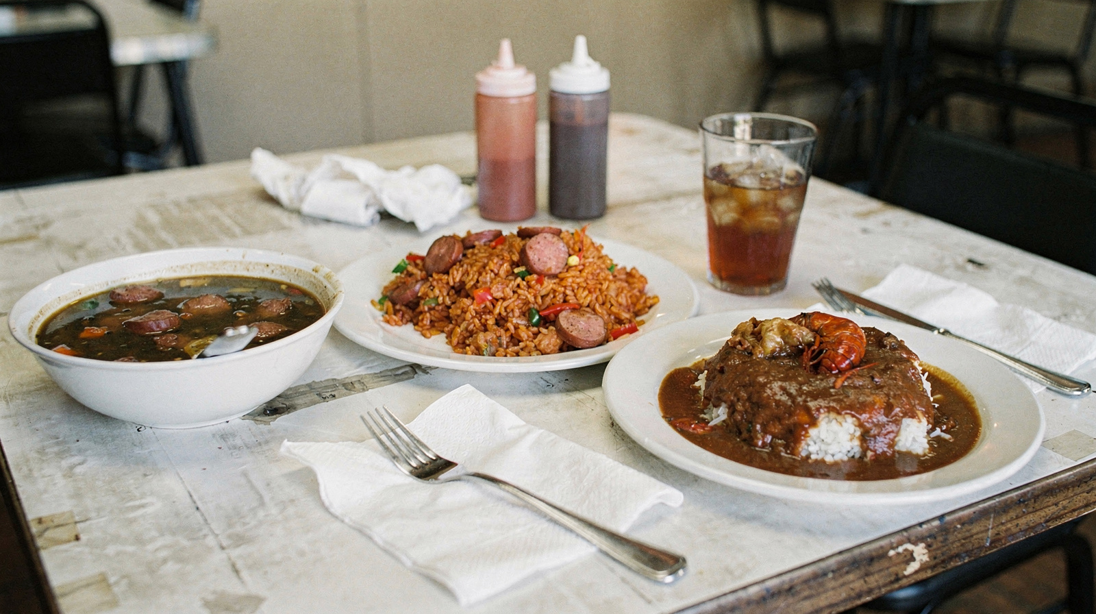 Gumbo, Jambalaya ed Etouffee Spiegati