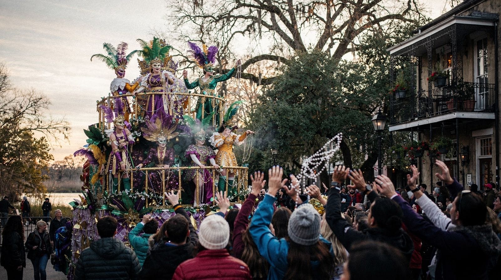 Długi weekend Mardi Gras: 4 dni karnawału w Nowym Orleanie